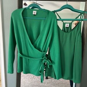Cabi sweater & cami
